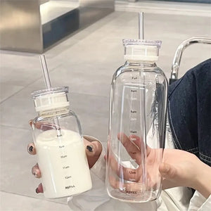Leakproof Transparent Water Bottle