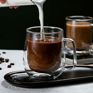 Heat Resistant Glass Coffee Mug