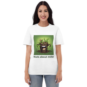 Nuts about milk unisex T-shirt